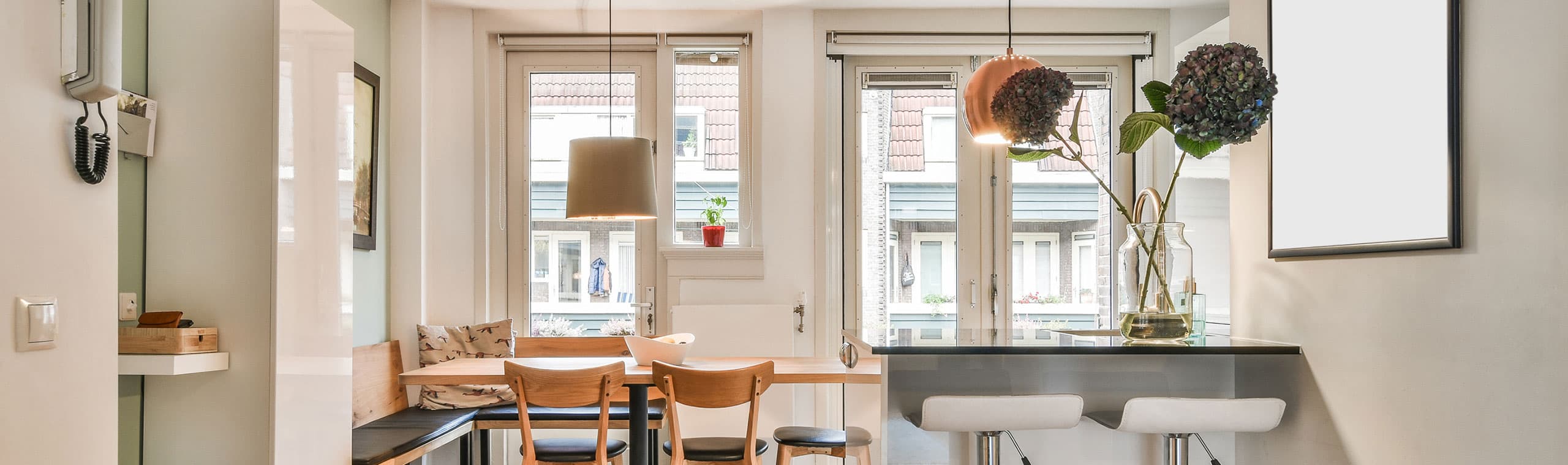 Modern architectural interior with clean lines and professional design