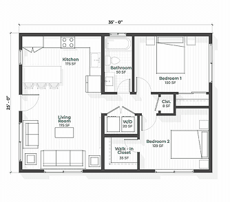 Retreat floor plan