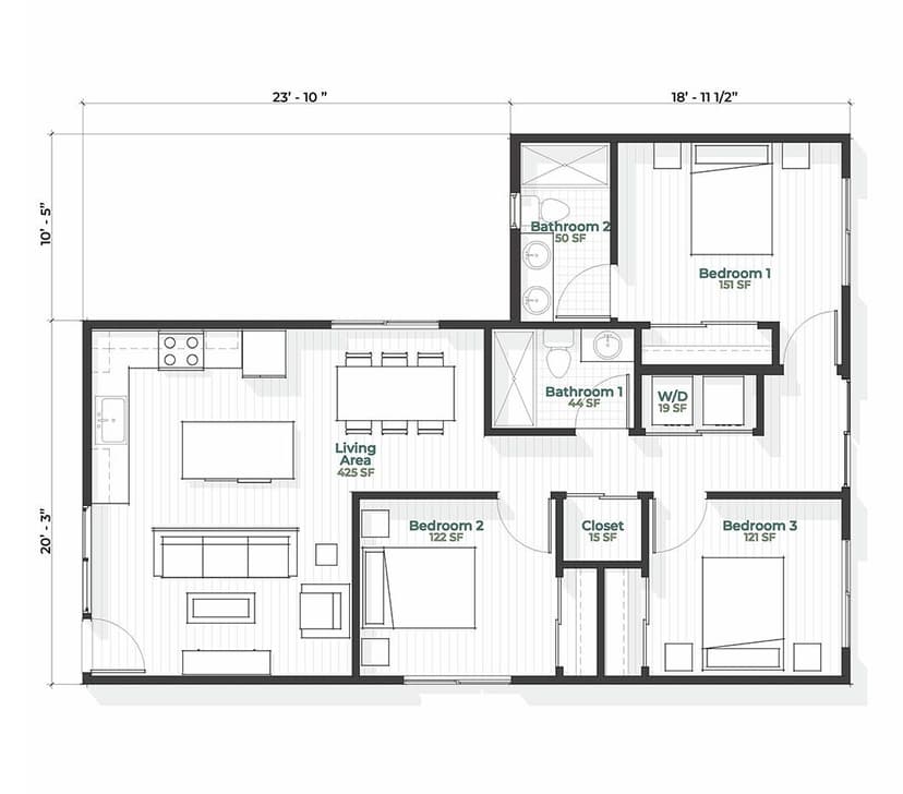 Sequoia floor plan